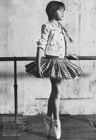 Illustration for article titled Fashion Industry Salivates Over Creepy Photos Of 10-Year-Old French Girl